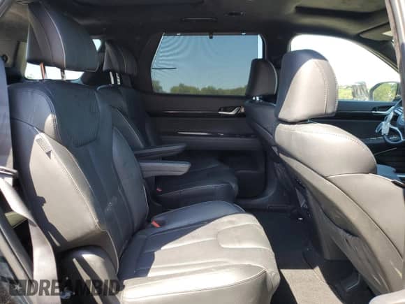 2023 Hyundai Palisade Calligraphy with VIN KM8R74GEXPU541339, listed as a Copart auction lot 80321405 with 70,219 mi miles and Salvage title. Bid and sale history available at DreamBid. Image 11.
