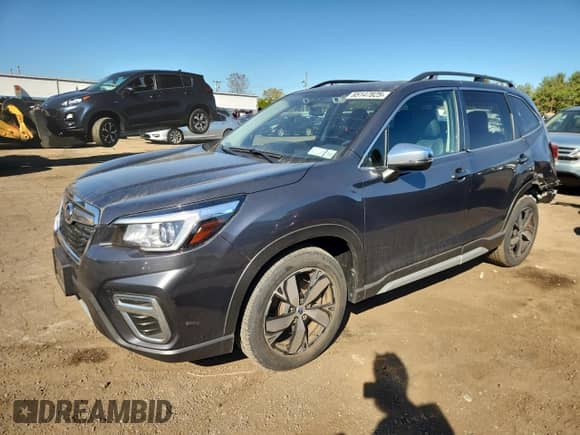 2020 Subaru Forester Touring with VIN JF2SKAXC6LH428963, listed as a Copart auction lot 85147825 with 17,403 mi miles and Salvage title. Bid and sale history available at DreamBid. Image 1.