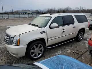 2009 Cadillac Escalade ESV with VIN 1GYFK26249R197251, listed as a Copart auction lot 45374065 with 255,823 mi miles and Salvage title. Bid and sale history available at DreamBid. Image 1.