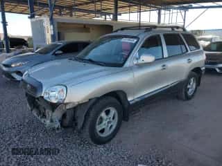 2002 Hyundai Santa Fe GLS z VIN KM8SC13D42U228062, wystawiony jako Copart lot #88159455 z przebiegiem 133 554 mil mil oraz Szkoda całkowita • Salvage title. Historia ofert i sprzedaży dostępna na DreamBid. Obrazek 1.
