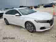 2022 Honda Accord EX-L with VIN 1HGCV3F53NA013332, listed as a Copart auction lot 80126545 with 19,160 mi miles and Salvage title. Bid and sale history available at DreamBid. Image 4.