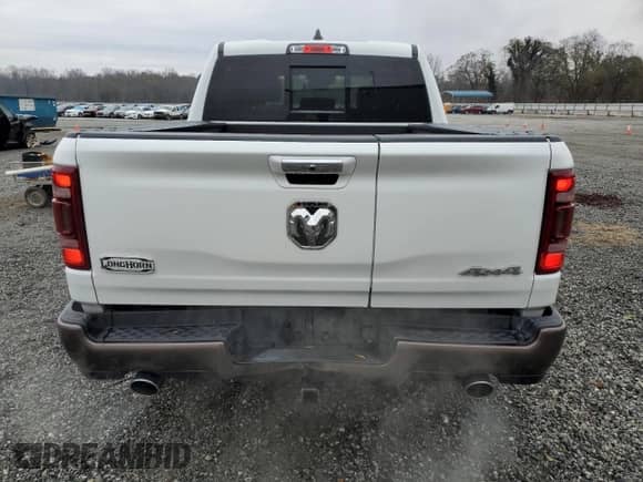 2020 Ram 1500 Longhorn с VIN 1C6SRFKM8LN323731, выставлен на аукционе Copart как лот 84381484 с пробегом 16 243 миль миль и Списание • Salvage title. История ставок и продаж доступна на DreamBid. Изображение 6.