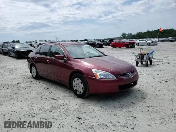 2005 Honda Accord EX-L with VIN 1HGCM558X5A169460, listed as a Copart auction lot 58174265 with 247,495 mi miles and Salvage title. Bid and sale history available at DreamBid. Image 13.