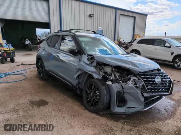 2023 Nissan Kicks SR with VIN 3N1CP5DV1PL482635, listed as a Copart auction lot 66876275 with 24,567 mi miles and Salvage title. Bid and sale history available at DreamBid. Image 13.