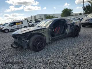 2018 Chevrolet Camaro 1SS z VIN 1G1FF1R76J0148663, wystawiony jako Copart lot #86846235 z przebiegiem 85 107 mil mil oraz Szkoda całkowita • Salvage title. Historia ofert i sprzedaży dostępna na DreamBid. Obrazek 1.