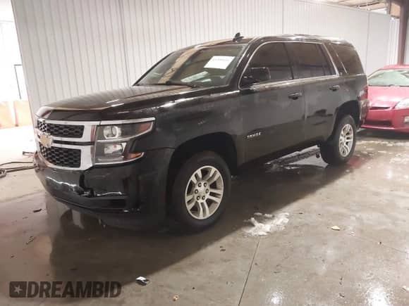 2017 Chevrolet Tahoe LT с VIN 1GNSKBKC6HR299126, выставлен на аукционе IAAI как лот 41300644 с пробегом 124 821 миль миль и . История ставок и продаж доступна на DreamBid. Изображение 2.