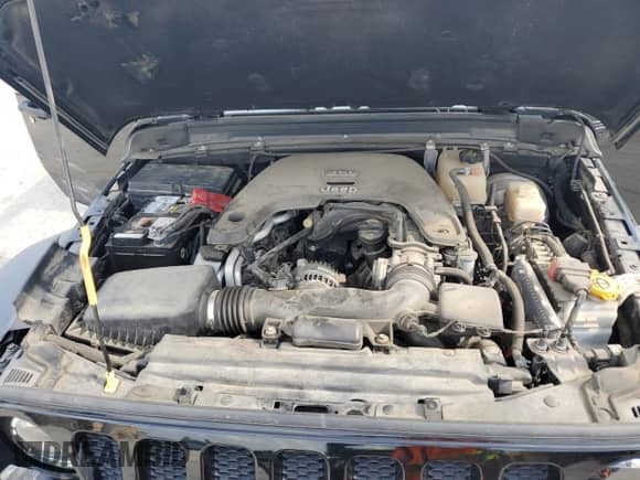 2018 Jeep Wrangler Sport with VIN 1C4GJXAG4JW320792, listed as a Copart auction lot 60717135 with 52,752 mi miles and Salvage title. Bid and sale history available at DreamBid. Image 11.