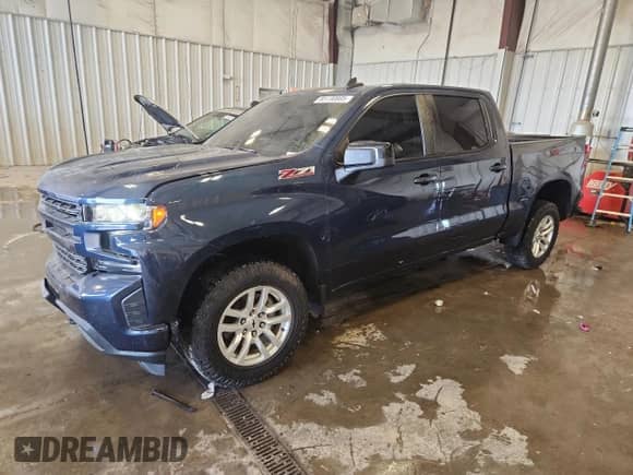 2019 Chevrolet Silverado 1500 RST with VIN 3GCUYEED3KG132025, listed as a Copart auction lot 85730805 with 68,815 mi miles and Salvage title. Bid and sale history available at DreamBid. Image 1.