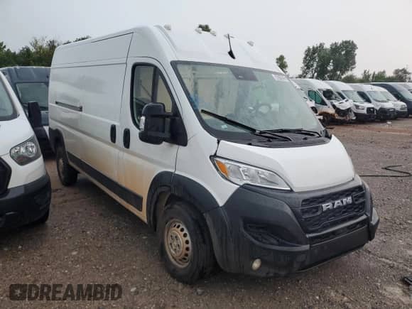 2025 Ram ProMaster Cargo Tradesman с VIN 3C6MRVHG5SE548471, выставлен на аукционе Copart как лот 68316235 с пробегом Не указан миль и Списание • Salvage title. История ставок и продаж доступна на DreamBid. Изображение 4.
