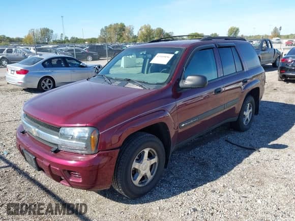 2004 Chevrolet TrailBlazer LS with VIN 1GNDT13S342355760, listed as a IAAI auction lot 43509856 with 79,107 mi miles and . Bid and sale history available at DreamBid. Image 2.
