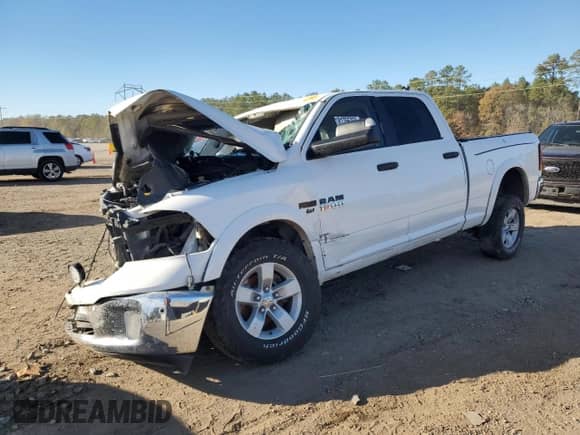 2016 Ram 1500 Outdoorsman z VIN 1C6RR7TM2GS381554, wystawiony jako Copart lot #81755753 z przebiegiem Nie podano mil oraz Szkoda całkowita • Salvage title. Historia ofert i sprzedaży dostępna na DreamBid. Obrazek 1.
