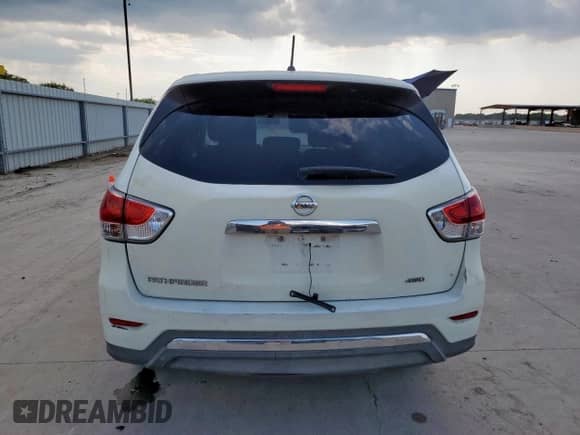 2014 Nissan Pathfinder S z VIN 5N1AR2MM2EC728309, wystawiony jako Copart lot #70169765 z przebiegiem 156 149 mil mil oraz Szkoda całkowita • Salvage title. Historia ofert i sprzedaży dostępna na DreamBid. Obrazek 6.