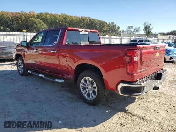 2025 Chevrolet Silverado 1500 LTZ z VIN 1GCUKGED6SZ274141, wystawiony jako Copart lot #82691655 z przebiegiem 2 190 mil mil oraz Szkoda całkowita • Salvage title. Historia ofert i sprzedaży dostępna na DreamBid. Obrazek 2.