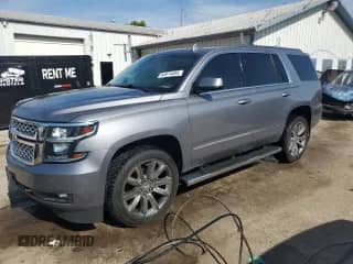 2018 Chevrolet Tahoe LT with VIN 1GNSKBKC5JR224228, listed as a Copart auction lot 64974495 with 147,411 mi miles and Non repairable. Bid and sale history available at DreamBid. Image 1.