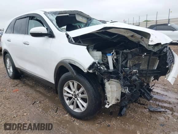 2020 Kia Sorento LX with VIN 5XYPG4A3XLG654612, listed as a IAAI auction lot 41882055 with 94,949 mi miles and . Bid and sale history available at DreamBid. Image 1.