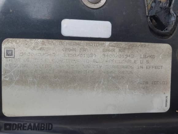 1989 GMC Sierra 1500 z VIN 1GTDK14K2KZ529560, wystawiony jako IAAI lot #42118820 z przebiegiem 274 585 mil mil oraz . Historia ofert i sprzedaży dostępna na DreamBid. Obrazek 9.