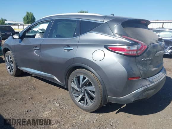 2016 Nissan Murano Platinum with VIN 5N1AZ2MH0GN100534, listed as a IAAI auction lot 42467827 with 325,677 mi miles and . Bid and sale history available at DreamBid. Image 3.