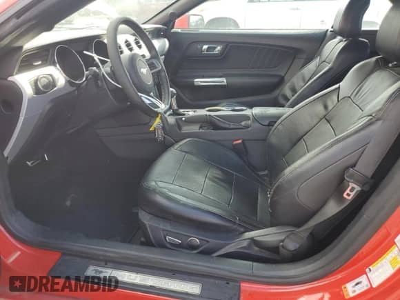 2015 Ford Mustang GT Premium with VIN 1FATP8FF0F5352239, listed as a Copart auction lot 85199415 with 193,730 mi miles and Salvage title. Bid and sale history available at DreamBid. Image 7.