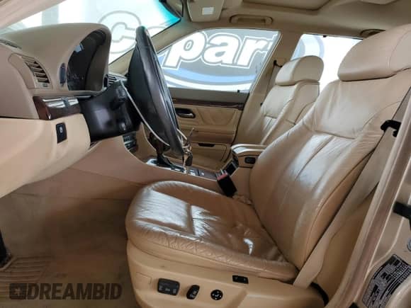 1998 BMW 7 Series 740iL with VIN WBAGJ832XWDM11394, listed as a Copart auction lot 54390685 with 126,828 mi miles and Clean title. Bid and sale history available at DreamBid. Image 7.