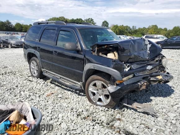 2006 Chevrolet Tahoe Z71 z VIN 1GNEK13Z66R130683, wystawiony jako Copart lot #80195015 z przebiegiem Nie podano mil oraz Szkoda całkowita • Salvage title. Historia ofert i sprzedaży dostępna na DreamBid. Obrazek 4.