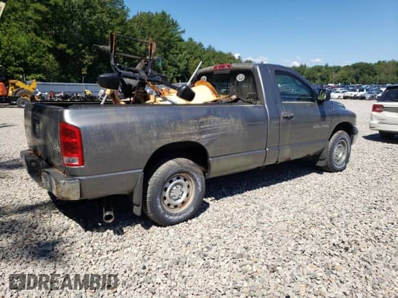 2005 Dodge 1500 ST with VIN 1D7HU16N65J554828, listed as a Copart auction lot 66376215 with 80,521 mi miles and Clean title. Bid and sale history available at DreamBid. Image 3.