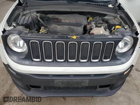 2017 Jeep Renegade Altitude with VIN ZACCJBBB1HPG30491, listed as a Copart auction lot 67073965 with 89,867 mi miles and Salvage title. Bid and sale history available at DreamBid. Image 12.