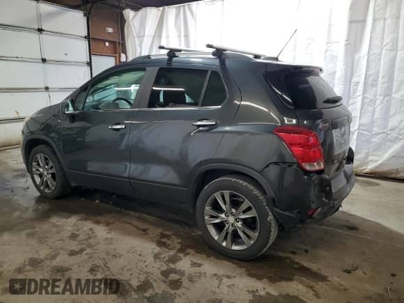 2017 Chevrolet Trax LT z VIN 3GNCJPSB1HL186753, wystawiony jako Copart lot #80095245 z przebiegiem 61 866 mil mil oraz Szkoda całkowita • Salvage title. Historia ofert i sprzedaży dostępna na DreamBid. Obrazek 2.