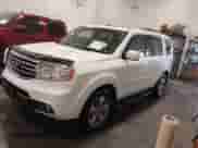 2014 Honda Pilot EX-L with VIN 5FNYF4H5XEB012061, listed as a IAAI auction lot 42216069 with 76,113 mi miles and . Bid and sale history available at DreamBid. Image 18.