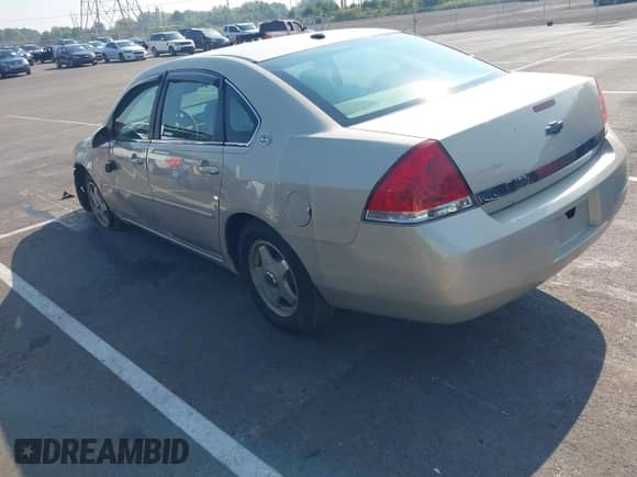 2008 Chevrolet Impala LT z VIN 2G1WT58K781278262, wystawiony jako IAAI lot #43214101 z przebiegiem 191 540 mil mil oraz . Historia ofert i sprzedaży dostępna na DreamBid. Obrazek 3.