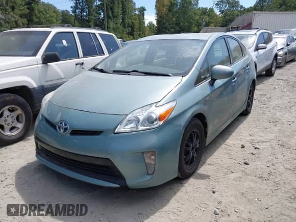 2012 Toyota Prius One with VIN JTDKN3DU4C1489770, listed as a IAAI auction lot 43133551 with 207,172 mi miles and . Bid and sale history available at DreamBid. Image 17.