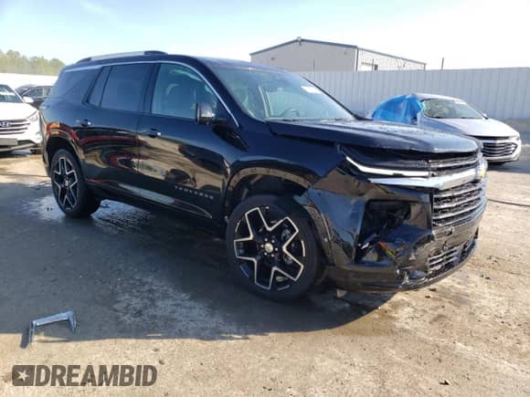 2025 Chevrolet Traverse FWD High Country с VIN 1GNERKRS2SJ159456, выставлен на аукционе Copart как лот 71036615 с пробегом 18 156 миль миль и Списание • Salvage title. История ставок и продаж доступна на DreamBid. Изображение 4.