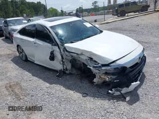 2019 Honda Accord Touring with VIN 1HGCV2F91KA025052, listed as a IAAI auction lot 42341338 with 195,983 mi miles and . Bid and sale history available at DreamBid. Image 1.