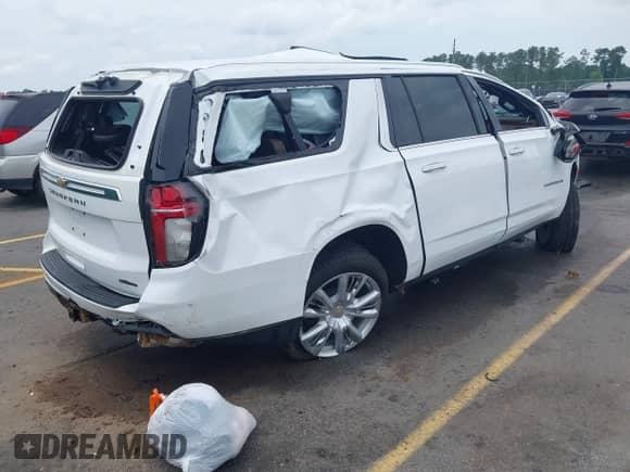 2021 Chevrolet Suburban High Country с VIN 1GNSCGKL6MR132009, выставлен на аукционе IAAI как лот 42310214 с пробегом 60 618 миль миль и . История ставок и продаж доступна на DreamBid. Изображение 4.