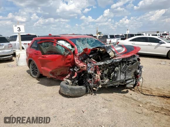 2021 Jeep Grand Cherokee Trailhawk с VIN 1C4RJFLG4MC868541, выставлен на аукционе Copart как лот 80740275 с пробегом Не указан миль и Списание • Salvage title. История ставок и продаж доступна на DreamBid. Изображение 4.