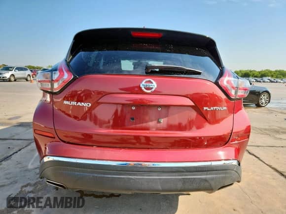 2016 Nissan Murano S with VIN 5N1AZ2MG2GN161598, listed as a Copart auction lot 69610945 with 137,041 mi miles and Clean title. Bid and sale history available at DreamBid. Image 6.
