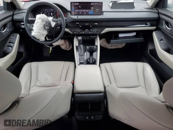 2023 Honda Accord EX-L с VIN 1HGCY2F65PA052954, выставлен на аукционе Copart как лот 80375035 с пробегом 29 394 миль миль и На запчасти • Non repairable. История ставок и продаж доступна на DreamBid. Изображение 8.
