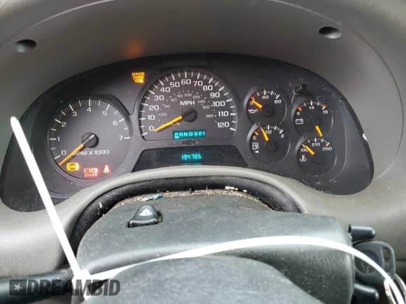 2004 Chevrolet TrailBlazer LS с VIN 1GNDS13S342370973, выставлен на аукционе Copart как лот 81649485 с пробегом 194 785 миль миль и Списание • Salvage title. История ставок и продаж доступна на DreamBid. Изображение 9.