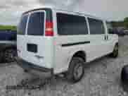 2006 Chevrolet Express Passenger with VIN 1GAHG35U761194114, listed as a Copart auction lot 55985195 with 110,432 mi miles and Salvage title. Bid and sale history available at DreamBid. Image 3.
