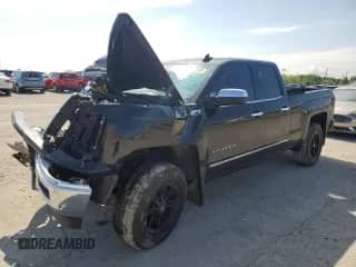 2015 Chevrolet Silverado 1500 LTZ z VIN 1GCVKSEC2FZ276716, wystawiony jako Copart lot #55901725 z przebiegiem Nie podano mil oraz Szkoda całkowita • Salvage title. Historia ofert i sprzedaży dostępna na DreamBid. Obrazek 1.