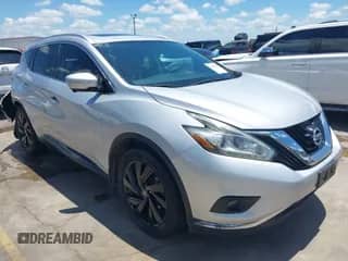 2017 Nissan Murano Platinum with VIN 5N1AZ2MH4HN111389, listed as a IAAI auction lot 42815441 with 148,232 mi miles and . Bid and sale history available at DreamBid. Image 1.