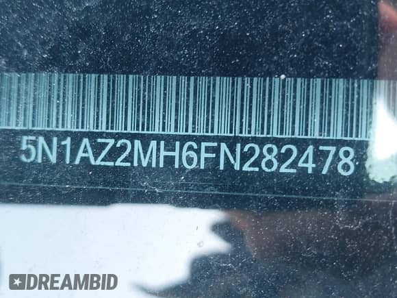 2015 Nissan Murano Platinum с VIN 5N1AZ2MH6FN282478, выставлен на аукционе IAAI как лот 42059666 с пробегом 84 028 миль миль и . История ставок и продаж доступна на DreamBid. Изображение 9.