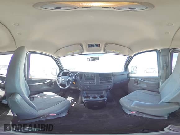 2013 Chevrolet Express Passenger LT z VIN 1GAZG1FG0D1167528, wystawiony jako Copart lot #53741965 z przebiegiem 103 253 mil mil oraz Szkoda całkowita • Salvage title. Historia ofert i sprzedaży dostępna na DreamBid. Obrazek 14.