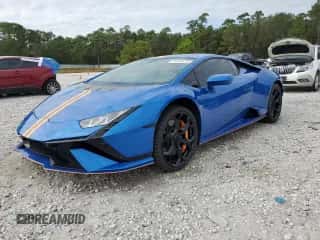 2023 Lamborghini Huracan z VIN ZHWUB6ZF8PLA25088, wystawiony jako Copart lot #79305414 z przebiegiem 4 898 mil mil oraz Czysty tytuł • Clean title. Historia ofert i sprzedaży dostępna na DreamBid. Obrazek 1.