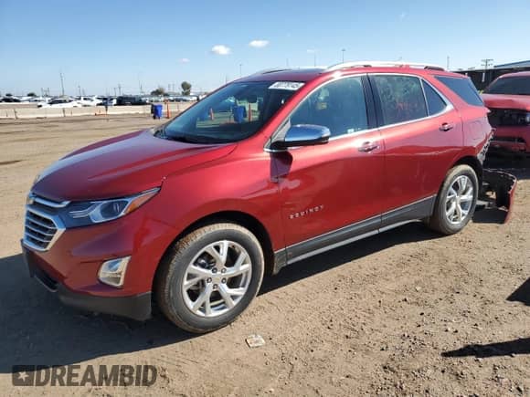 2021 Chevrolet Equinox Premier с VIN 2GNAXXEV2M6121310, выставлен на аукционе Copart как лот 80779145 с пробегом 69 845 миль миль и Списание • Salvage title. История ставок и продаж доступна на DreamBid. Изображение 1.