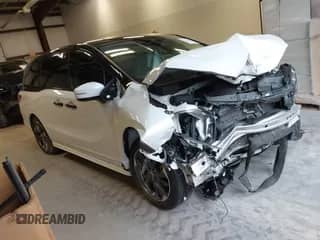 2024 Honda Odyssey Elite с VIN 5FNRL6H9XRB002910, выставлен на аукционе IAAI как лот 43306621 с пробегом 22 271 миль миль и . История ставок и продаж доступна на DreamBid. Изображение 1.