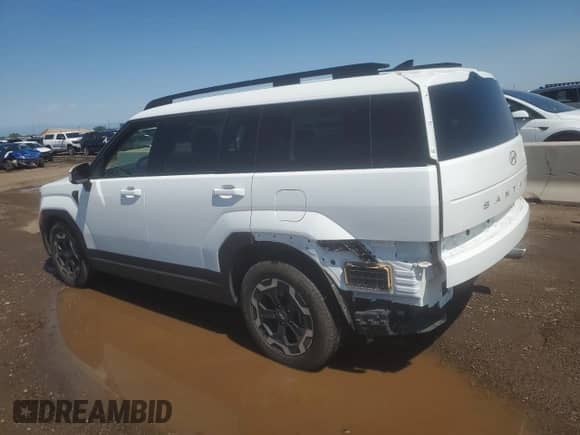 2024 Hyundai Santa Fe SEL with VIN 5NMP2DGL5RH027210, listed as a Copart auction lot 61421505 with 24,954 mi miles and Salvage title. Bid and sale history available at DreamBid. Image 2.