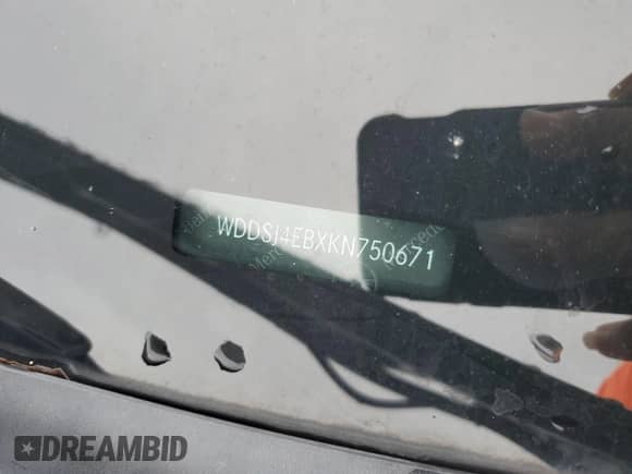 2019 Mercedes-Benz CLA 250 с VIN WDDSJ4EBXKN750671, выставлен на аукционе Copart как лот 82334445 с пробегом 101 636 миль миль и Чистый • Clean title. История ставок и продаж доступна на DreamBid. Изображение 12.