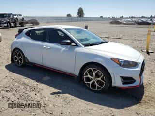 2019 Hyundai Veloster N z VIN KMHT36AH0KU002379, wystawiony jako Copart lot #66866565 z przebiegiem 51 851 mil mil oraz Szkoda całkowita • Salvage title. Historia ofert i sprzedaży dostępna na DreamBid. Obrazek 4.