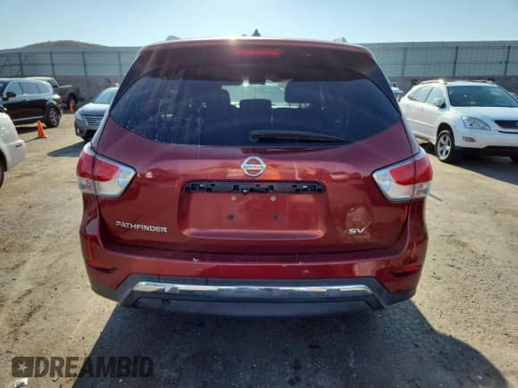 2014 Nissan Pathfinder S with VIN 5N1AR2MN1EC661503, listed as a Copart auction lot 69694635 with 151,311 mi miles and Salvage title. Bid and sale history available at DreamBid. Image 6.