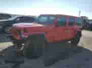 2021 Jeep Wrangler Unlimited Sahara with VIN 1C4HJXEN5MW626501, listed as a Copart auction lot 90720485 with 41,093 mi miles and Salvage title. Bid and sale history available at DreamBid. Image 1.